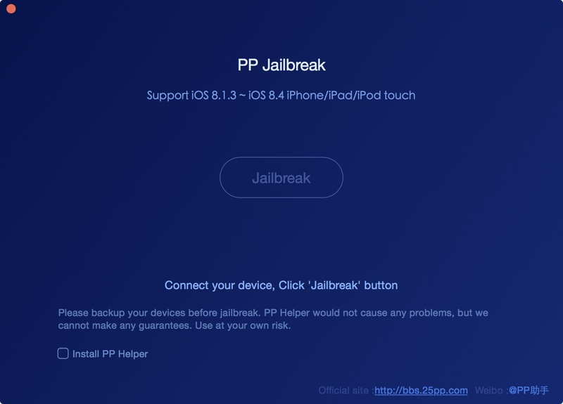 Wie man iOS 8.4 auf dem Mac mit PP Jailbreak jailbreakt [Video]