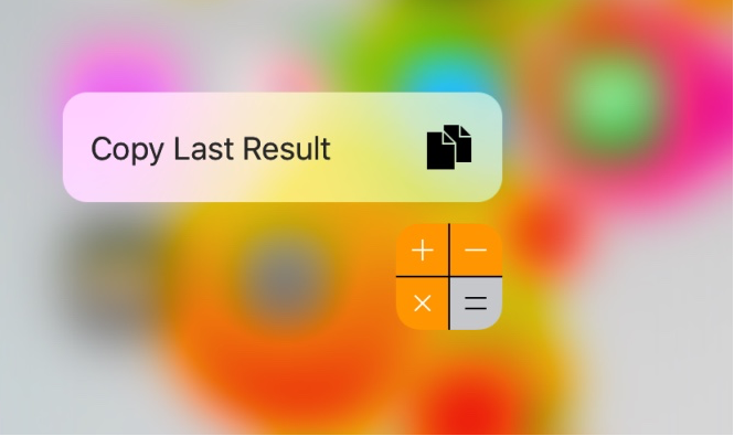 Imitieren Sie mit dieser Optimierung die neue Rechner-App „Quick Action“ von iOS 9.3