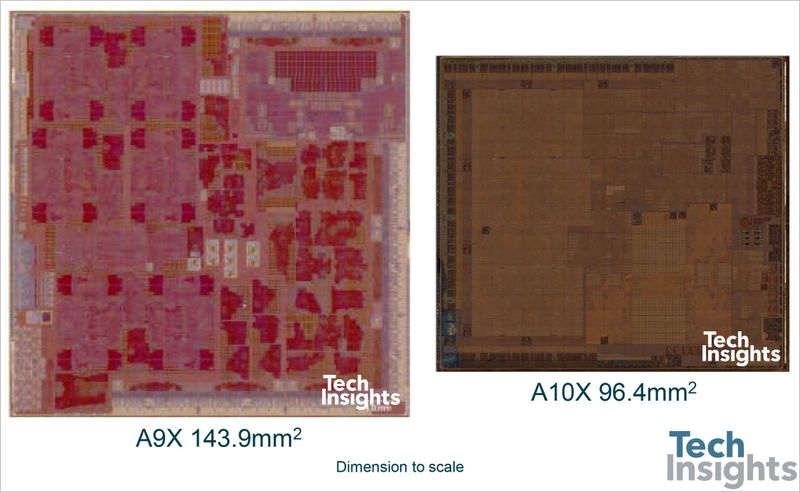 Apples neuester A10X Fusion Chip: Gebaut mit dem 10-nm-Prozess von TSMC