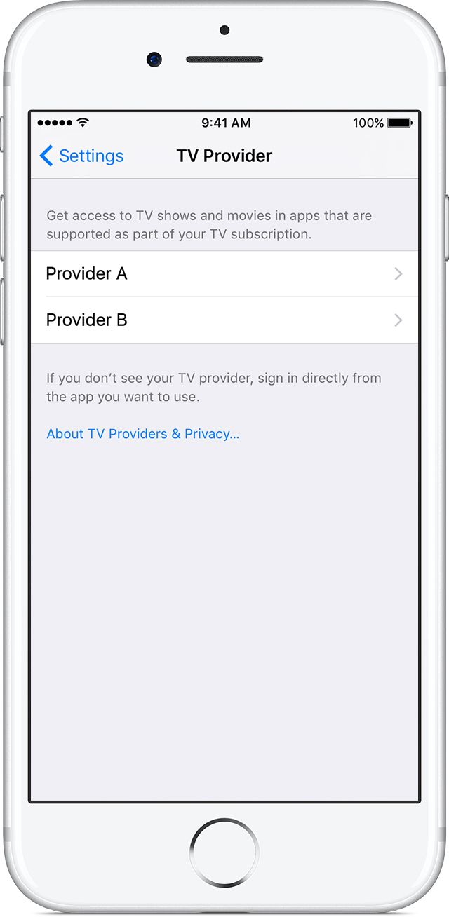 21 Pay-TV-Apps und 10 Anbieter unterstützen Apple Single Sign-On