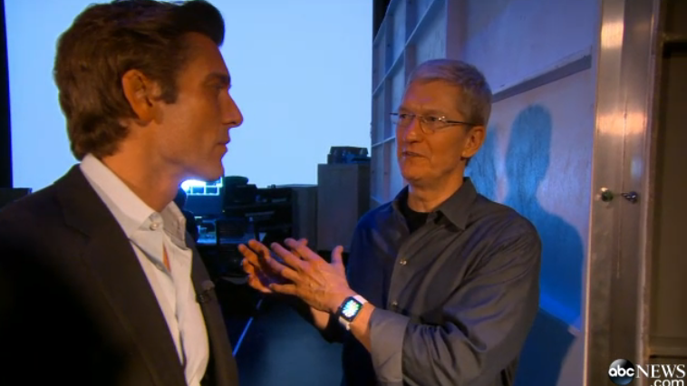 Tim Cook spricht mit ABC News über Apple Watch und Steve Jobs