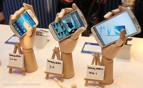 Der Markt für Samsung-Smartphones ist doppelt so hoch wie der von Apple