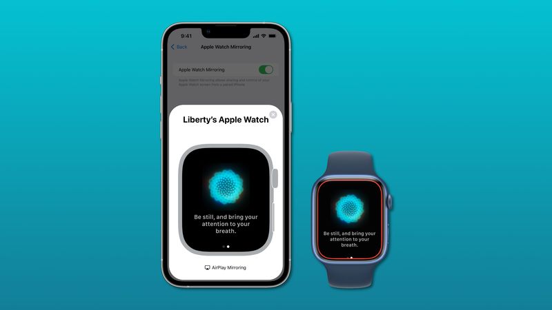 Steuern Sie Ihre Apple Watch von Ihrem iPhone aus mit Apple Watch Mirroring