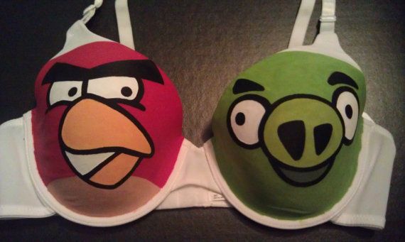 Wir stellen Ihnen den Angry Birds-BH von einem Computerexperten vor