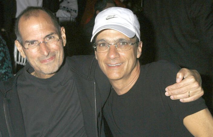 Steve Jobs und Jimmy Iovine (Getty Images 001)