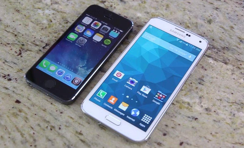 Samsung Galaxy S5 Videotour: Ein Vergleich zum iPhone 5s