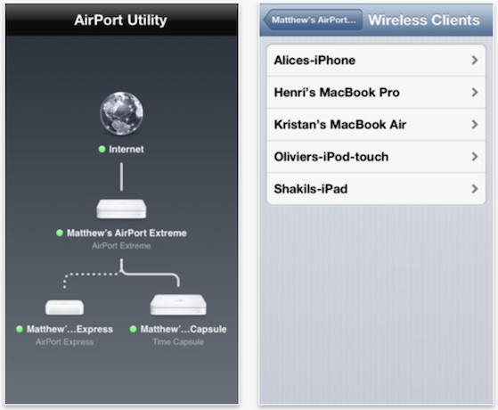 Apple aktualisiert Airport Utility für iOS mit neuen Funktionen
