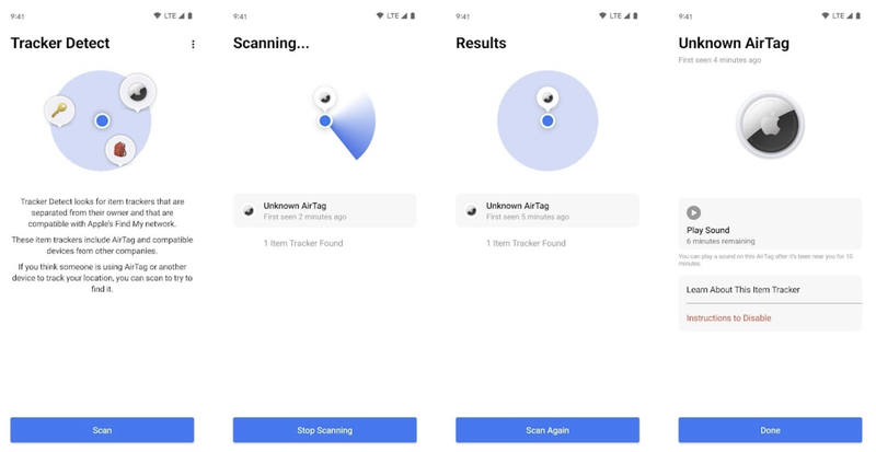 Apple führt die Android-App „Tracker Detect“ zum Schutz der Benutzer ein