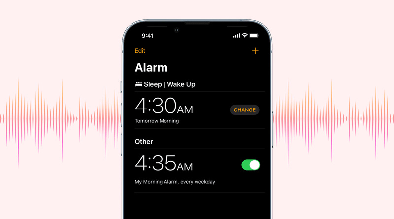 Passen Sie die Alarmlautstärke auf dem iPhone an