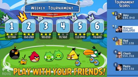 Angry Birds Friends erscheint kostenlos im App Store