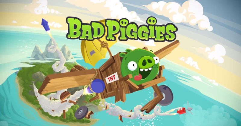Bad Piggies-Update: Gameplay aufzeichnen und teilen