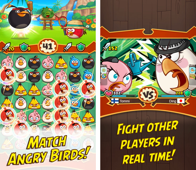 Angry Birds Fight 1.0 für iOS iPhone Screenshot 001