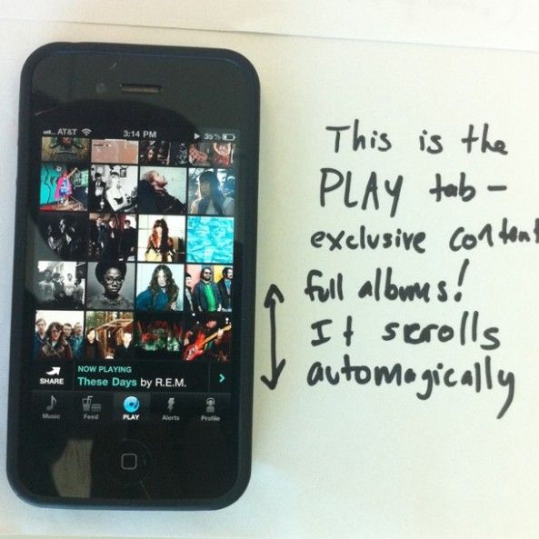 AOL hat die Anwendung „Musik abspielen“ für das iPhone entwickelt