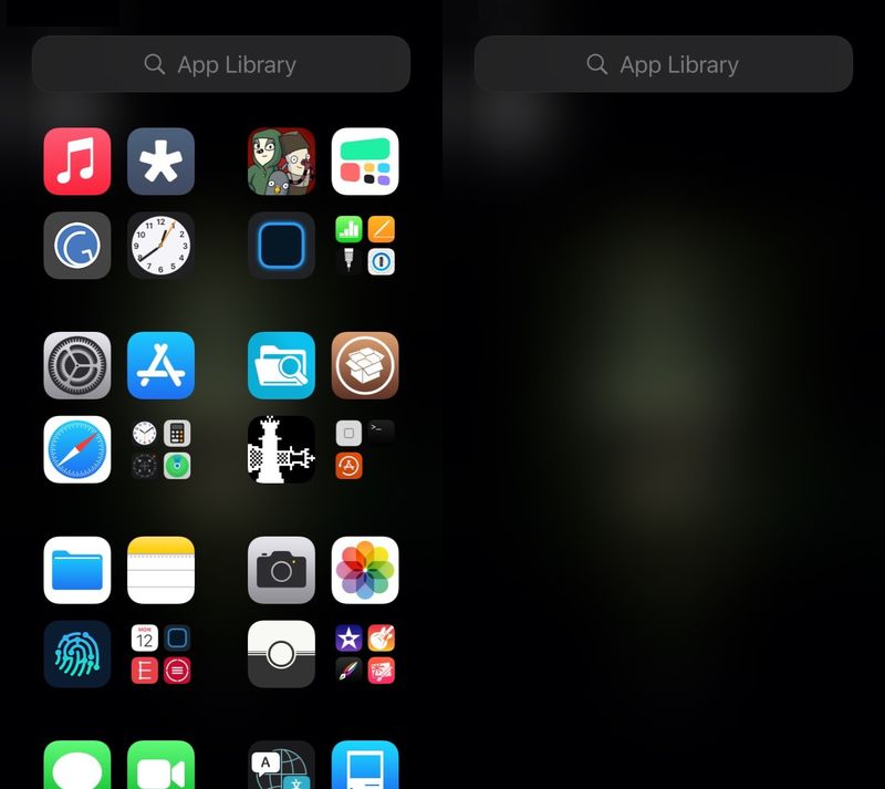 Passen Sie die iOS 14-App-Bibliothek mit Jailbreak an