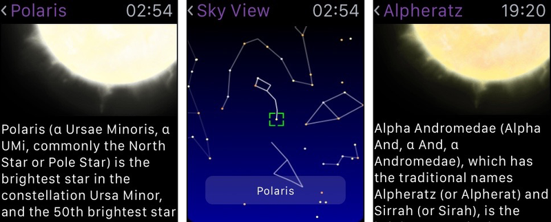 Night Sky für iOS Apple Watch Screenshot 004