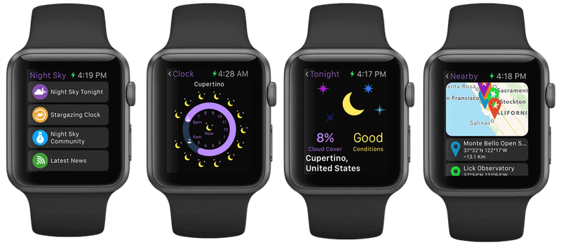 Night Sky für iOS Apple Watch Teaser 001