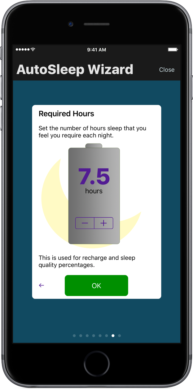 Verfolgen Sie den Schlaf des iPhone – der Autosleep-Assistent benötigte Stunden