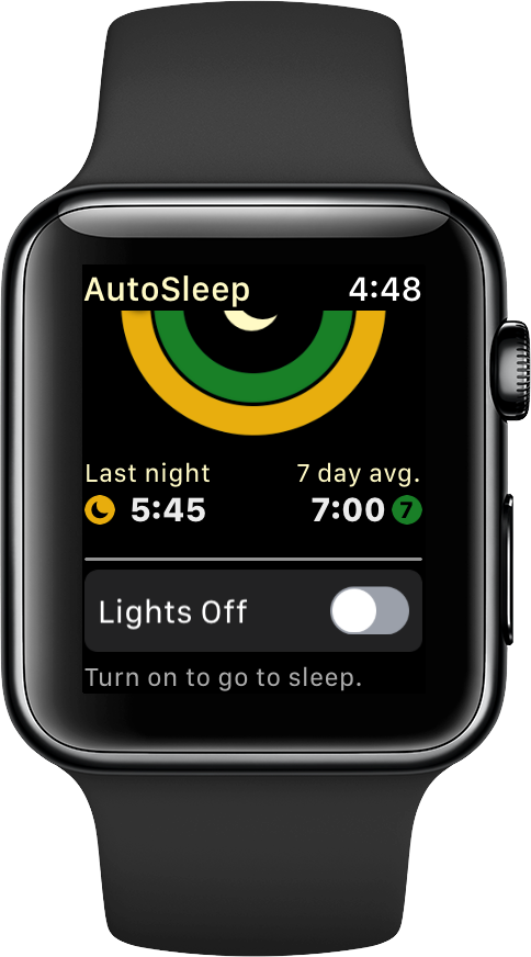 Verfolgen Sie den Schlaf auf der Apple Watch
