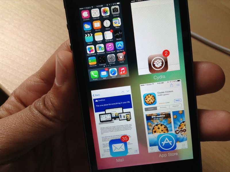GridSwitcher: Erleben Sie den iOS 7 App Switcher in einer Rasteransicht