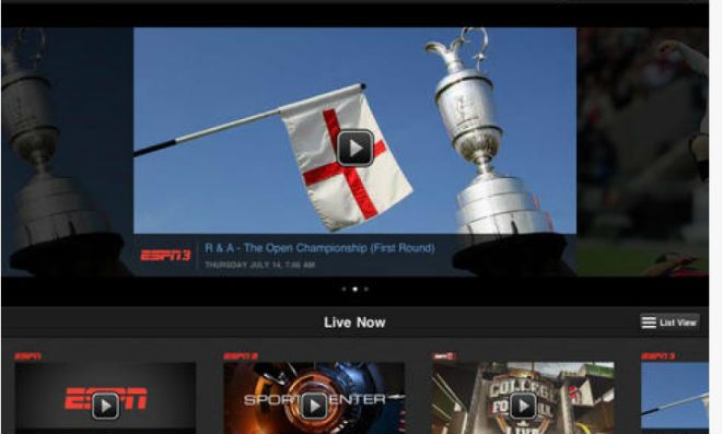 ESPN-Nachrichten- und Sportkanäle jetzt auf Apple TV und iOS verfügbar