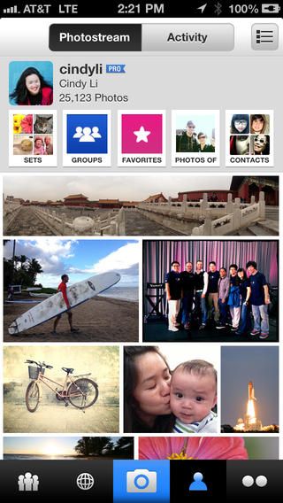 Flickr 2.20.1134 für iOS (iPhone-Screenshot 001)