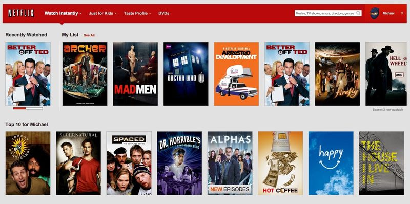 Netflix (Meine Liste, Web-Screenshot 001)