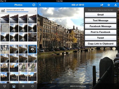 Dropbox 2.1 für iOS (iPad-Screenshot 002)