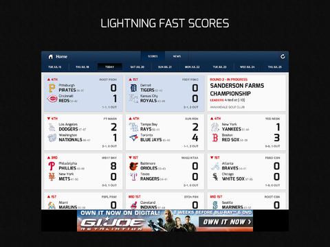 CBS Sports 6.0 für iOS (iPad-Screenshot 003)