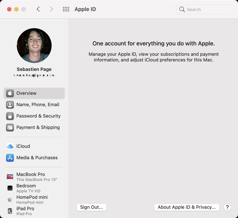 Melden Sie sich in den Mac-Systemeinstellungen von Ihrer Apple-ID ab