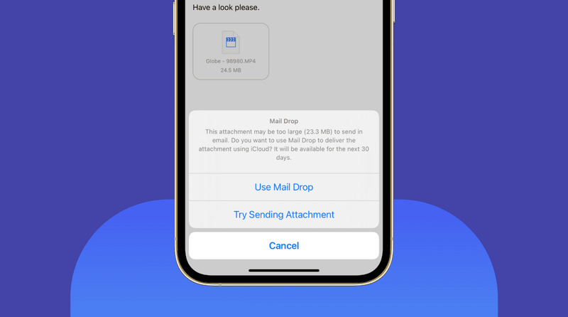 Was ist Mail Drop und wie wird es auf iPhone, Mac und PC verwendet?