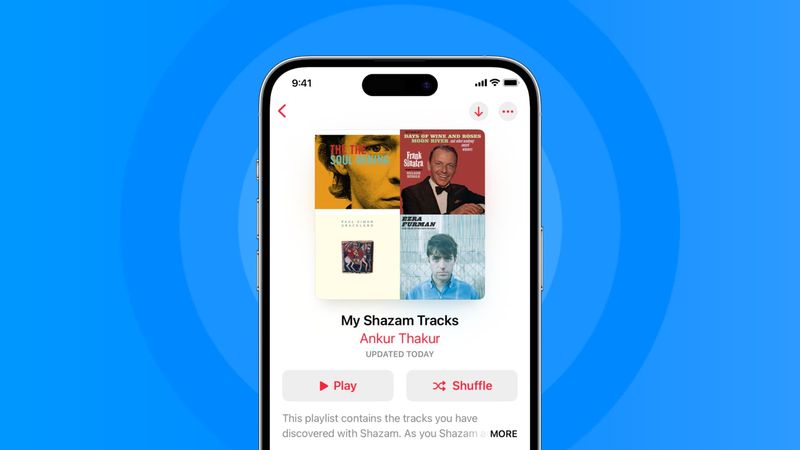 So erstellen Sie automatisch eine Apple Music-Playlist mit Songs, die Sie mit Shazam identifiziert haben