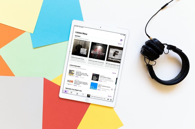 So verwenden Sie den verbesserten Bereich „Jetzt anhören“ in Podcasts auf iPhone, iPad und Mac