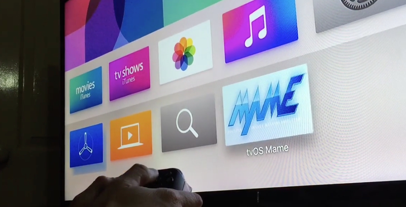 MAME-Emulator auf einem Apple TV Development Kit