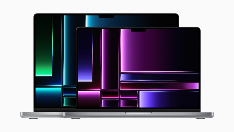 Laden Sie 2023 MacBook Pro-Hintergründe für Mac, iPhone und iPad herunter