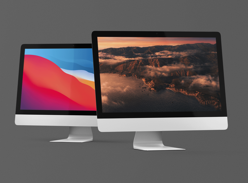 Laden Sie macOS Big Sur-Hintergründe für Desktop, iPhone und iPad herunter