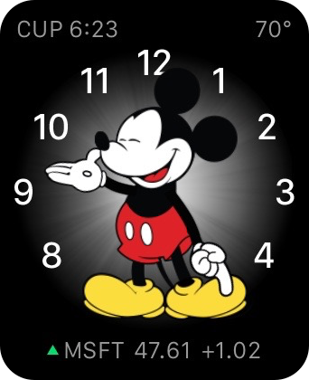 Apple Watch Aktien Mickey