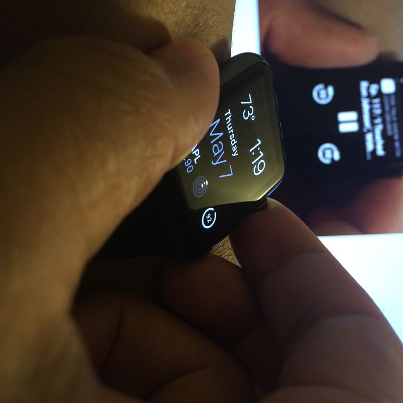 Apple Watch wechselt zwischen Apps
