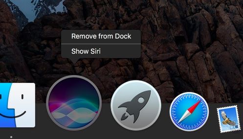 macOS Sierra Siri im Dock Mac Screenshot 001