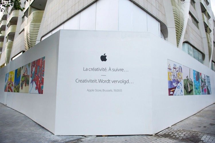 Apple Store Brüssel Belgien
