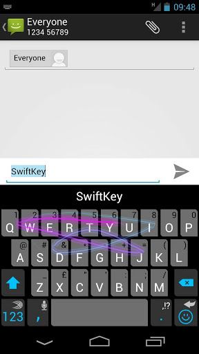 SwiftKEy für Android (Screenshot 001)