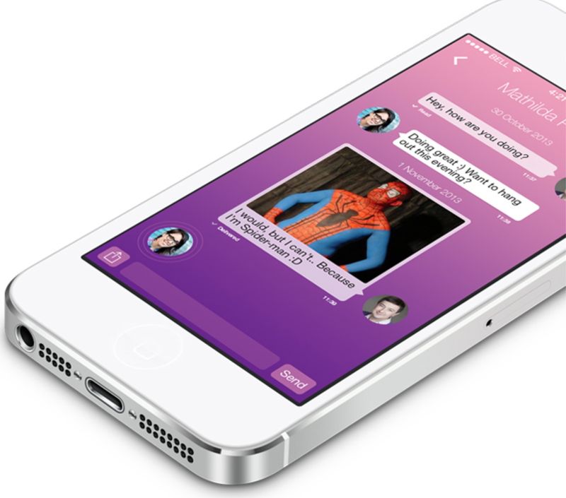 Viber iOS 7-Konzept (Bild 004)