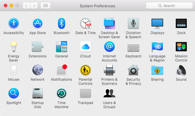 Die Systemeinstellungen von OS X El Capitan passen den Mac-Screenshot 006 an