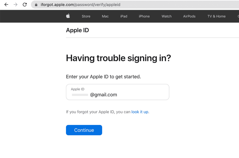 Setzen Sie das Apple ID-Passwort zurück, um die deaktivierte oder gesperrte Apple ID zu reparieren