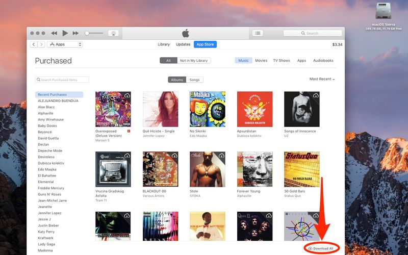 Laden Sie iTunes-Musik auf einen neuen Computer herunter