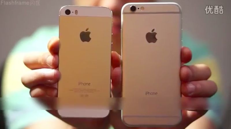 iPhone 6 vs. iPhone 5s (Hand 001)
