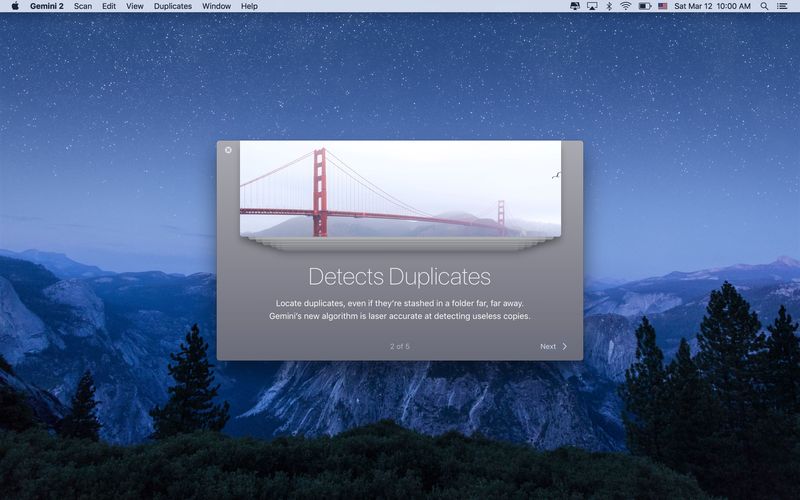 Gemini 2.0 für OS X Intro Mac Screenshot 005