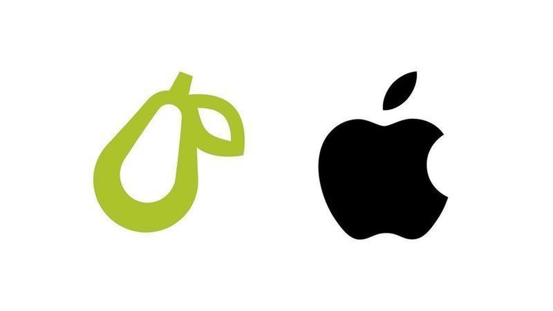 Apple erlaubt supergesunden Kindern, sein birnenförmiges Logo zu behalten