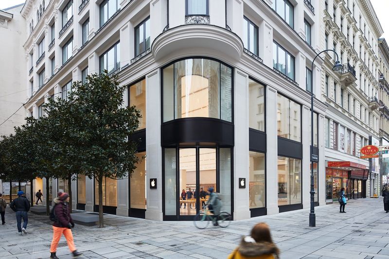 Apple präsentiert seinen großartigen neuen Store in Wien