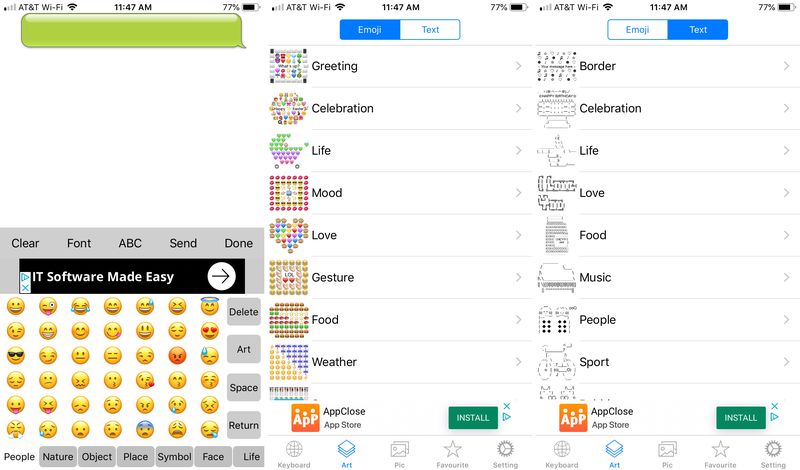 Emoji-Tastatur Emojis Me Maker iPhone