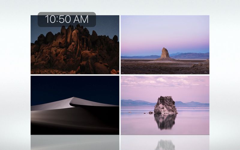 Mac-Bildschirmschoner Reflections Landscape